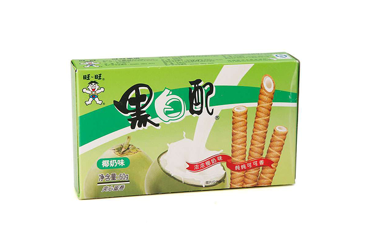 WANGWANG EGG ROLL COCONUT MILK FLAVOR 60G